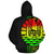 Tahiti (French Polynesia) Polynesian Custom Zip up Hoodie Reggae Line - Polynesian Pride