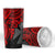 Wallis and Futuna Polynesian Tumbler - Red - Polynesian Turtle - Polynesian Pride