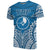 Yap T Shirt Yap Flag Polynesian Tattoo Unisex Blue - Polynesian Pride