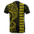 Kanaka Map Polynesian T shirt Yellow - Polynesian Pride