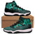 Hawaii Shark Sneaker J.11 Hawaii Style No.2 LT6 Green - Polynesian Pride