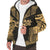 Austral Islands Sherpa Hoodie - Polynesian Chief Gold Version - Polynesian Pride