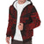 American Samoa Sherpa Hoodie - Polynesian Chief Red Version - Polynesian Pride