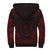 Chuuk Sherpa Hoodie - Polynesian Chief Red Version - Polynesian Pride