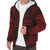 Gambier Islands Sherpa Hoodie - Polynesian Chief Red Version - Polynesian Pride