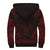 Niue Sherpa Hoodie - Polynesian Chief Red Version - Polynesian Pride