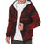 Pohnpei Sherpa Hoodie - Polynesian Chief Red Version - Polynesian Pride