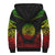 American Samoa Sherpa Hoodie - Polynesian Chief Reggae Version - Polynesian Pride