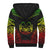 Marquesas Islands Sherpa Hoodie - Polynesian Chief Reggae Version - Polynesian Pride