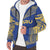 Nauru Sherpa Hoodie - Polynesian Chief Flag Version - Polynesian Pride