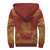 Papua New Guinea Sherpa Hoodie - Polynesian Chief Flag Version - Polynesian Pride