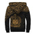 Samoa Personalised Custom Polynesian Sherpa Hoodie - Curve Gold - Polynesian Pride