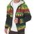 Tahiti (French Polynesia) Polynesian Personalised Custom Sherpa Hoodie - Reggae Fog - Polynesian Pride