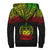 Samoa Personalised Custom Polynesian Sherpa Hoodie - Horizontal Reggae - Polynesian Pride