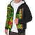 Samoa Personalised Custom Polynesian Sherpa Hoodie - Line Reggae - Polynesian Pride