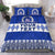 (Custom Personalised) Tupou College Toloa Bedding Set Version Special LT13 Blue - Polynesian Pride