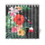 hawaiiShower Curtains - Hawaii Map Hibiscus 177 x 172 (cm) Black - Polynesian Pride