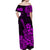 Hawaii Matching Dress and Hawaiian Shirt Polynesia Purple Ukulele Flowers LT13 - Polynesian Pride