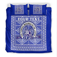 (Custom Personalised) Tupou College Bedding Set Tonga Pattern LT4 - Polynesian Pride
