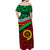 Vanuatu Off Shoulder Long Dress Simple LT13 - Polynesian Pride