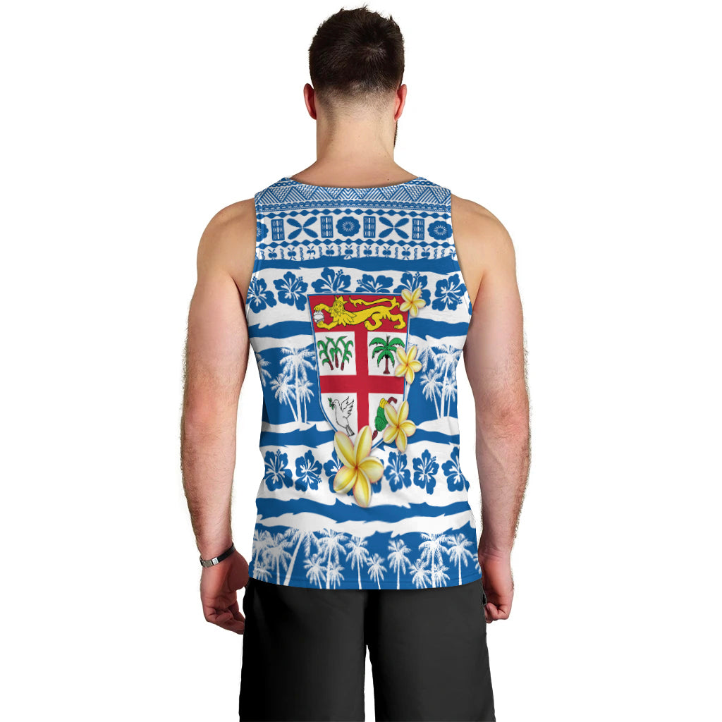 Fiji Polynesian Men Tank Top Fijian Tapa Pattern LT13 - Polynesian Pride