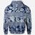 Polynesian Hoodie Hibiscus Tropical Leaves Pattern - Polynesian Pride