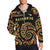 Aotearoa Zip up Hoodie Maori - Polynesian Pride