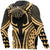 Hawaii Hoodie Gold Fin Style - Polynesian Pride