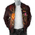 Niue Polynesian Men's Bomber Jacket - Legend of Niue (Red) - Polynesian Pride