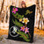 Yap Polynesian Blanket - Plumeria Tribal - Polynesian Pride