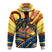 Custom Polynesia Best Mom Ever Hoodie LT12 - Polynesian Pride