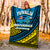 Tuvalu Blanket 44th Independence Anniversary - Tribal Pattern - LT12 - Polynesian Pride