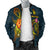 New Caledonia Polynesian Personalised Men's Bomber Jacket - Legend of New Caledonia (Blue) - Polynesian Pride