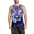 Samoa Polynesian Men Tank Top Samoan Loved Turtles LT13 Blue - Polynesian Pride