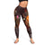 Marshall Islands Polynesian Women's Leggings - Legend of Marshall Islands (Red) Red - Polynesian Pride