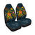 Papua New Guinea Polynesian Personalised Car Seat Covers - Legend of Papua New Guinea (Blue) - Polynesian Pride