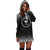 Chuuk Women's Hoodie Dress - Black Fog Style - Polynesian Pride