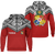 Tonga Polynesian Hoodie Unisex Red - Polynesian Pride