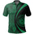 Hawaii Polynesian Polo Shirt Green Circle Style - Polynesian Pride