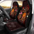 Tuvalu Polynesian Personalised Car Seat Covers - Legend of Tuvalu (Red) Universal Fit Red - Polynesian Pride