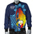 Philippines Men's Bomber Jacket - King Lapu Lapu Blue - Polynesian Pride