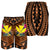 Hawaii Kanaka Maoli Men's Short - Polynesian Hook And Hibiscus - Polynesian Pride