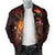 Papua New Guinea Polynesian Men's Bomber Jacket - Legend of Papua New Guinea (Red) - Polynesian Pride