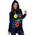 Palau Polynesian Hoodie Dress - Blue Turtle Hibiscus - Polynesian Pride