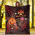 Wallis and Futuna Polynesian Personalised Premium Blanket - Legend of Wallis and Futuna (Red) - Polynesian Pride