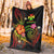 Wallis and Futuna Polynesian Premium Blanket - Legend of Wallis and Futuna (Reggae) - Polynesian Pride