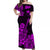 Hawaii Matching Dress and Hawaiian Shirt Polynesia Purple Ukulele Flowers LT13 - Polynesian Pride