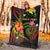 Papua New Guinea Polynesian Personalised Premium Blanket - Legend of Papua New Guinea (Reggae) - Polynesian Pride