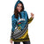 (Custom Personalised) Vanuatu Sanma Province Tribal Pattern Hoodie Dress - LT12 - Polynesian Pride