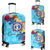 Northern Mariana Islands Luggage Covers - Tropical Style Blue - Polynesian Pride